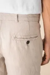Pantalón lino hombre