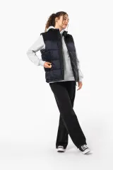 Chaleco acolchado bicolor unisex