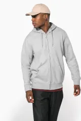 Sudadera capucha y cremallera