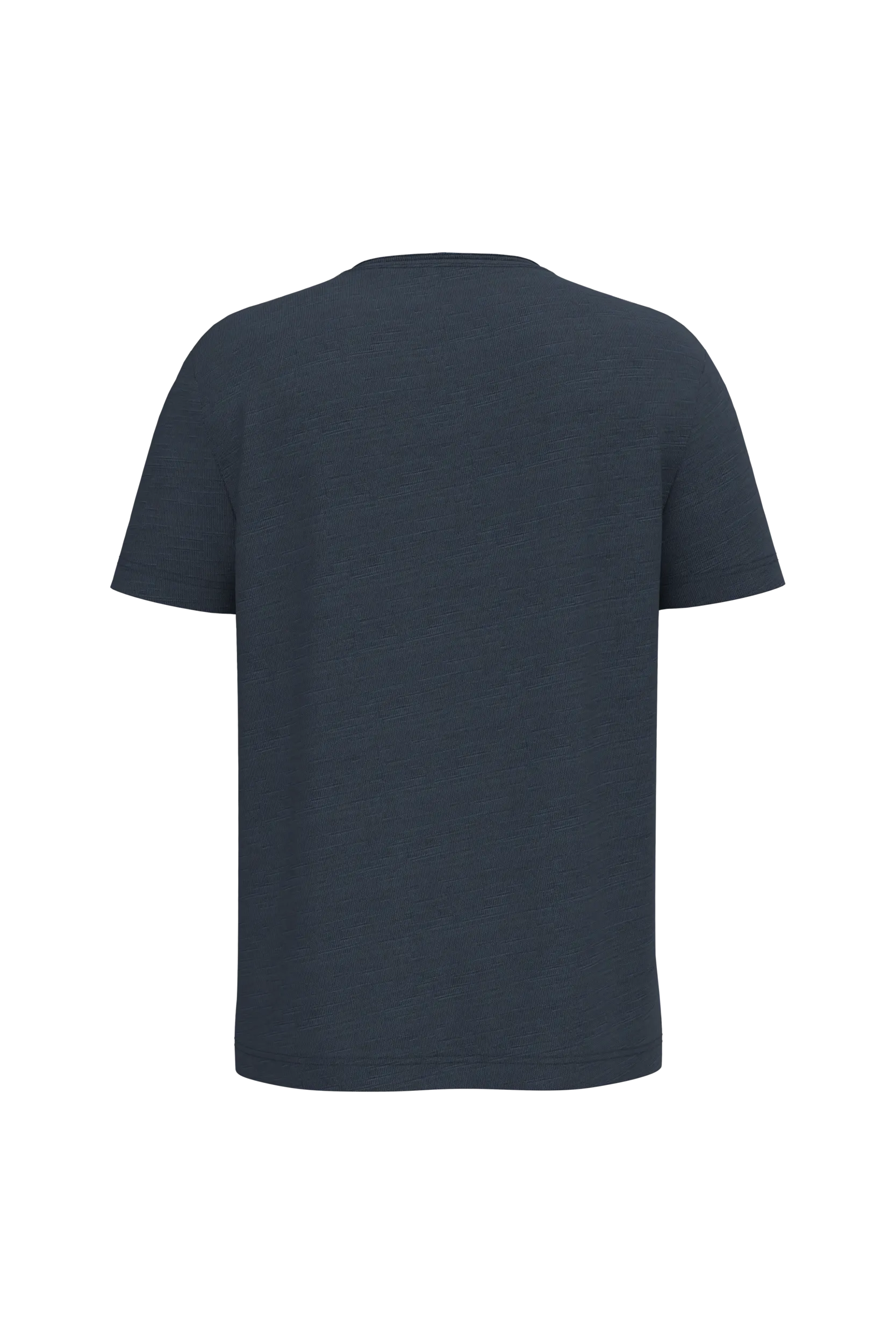Camiseta ecorresponsable cuello slub y hombros caídos hombre