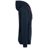 Sudadera con capucha de forro contrastado - Unisex