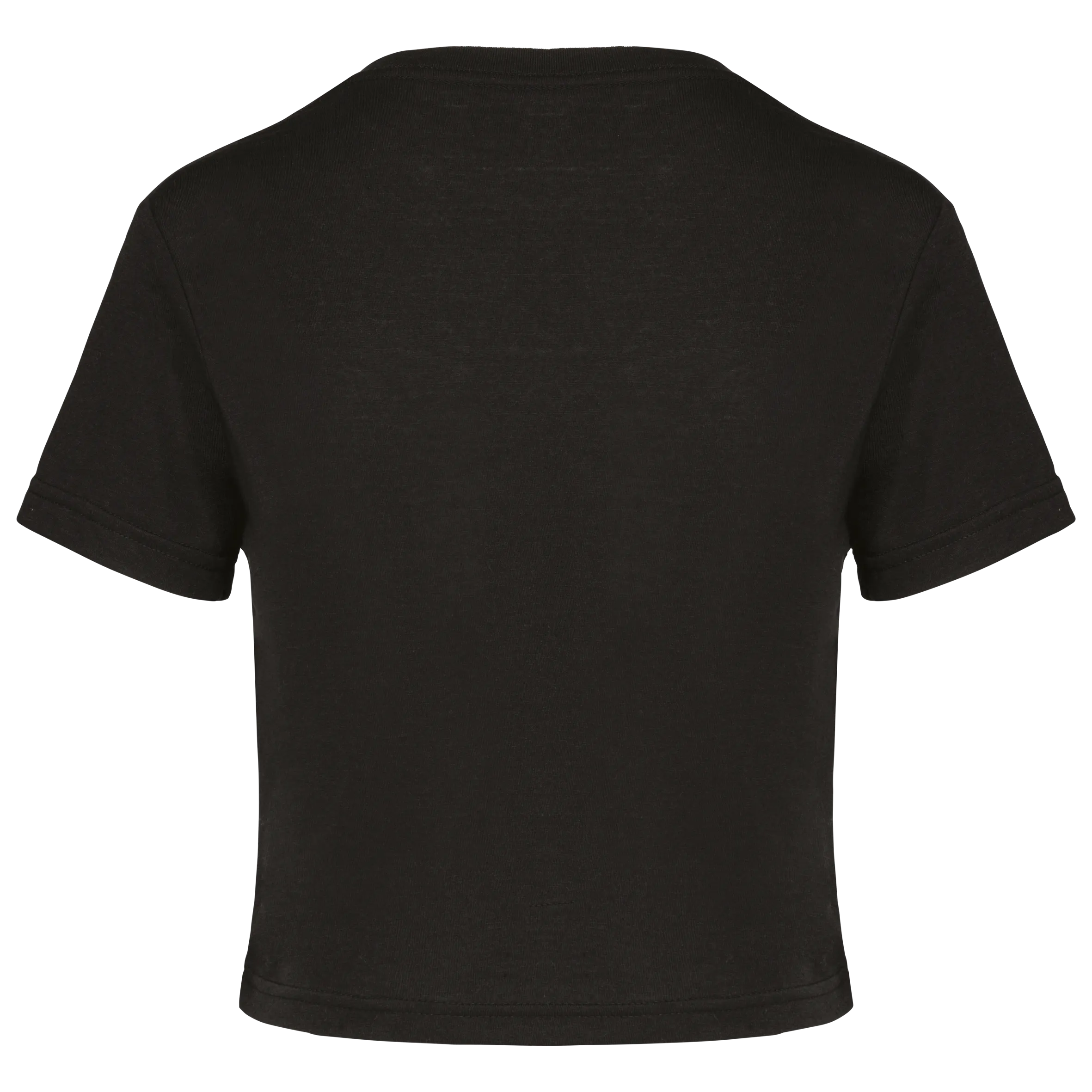 Camiseta crop triblend mujer