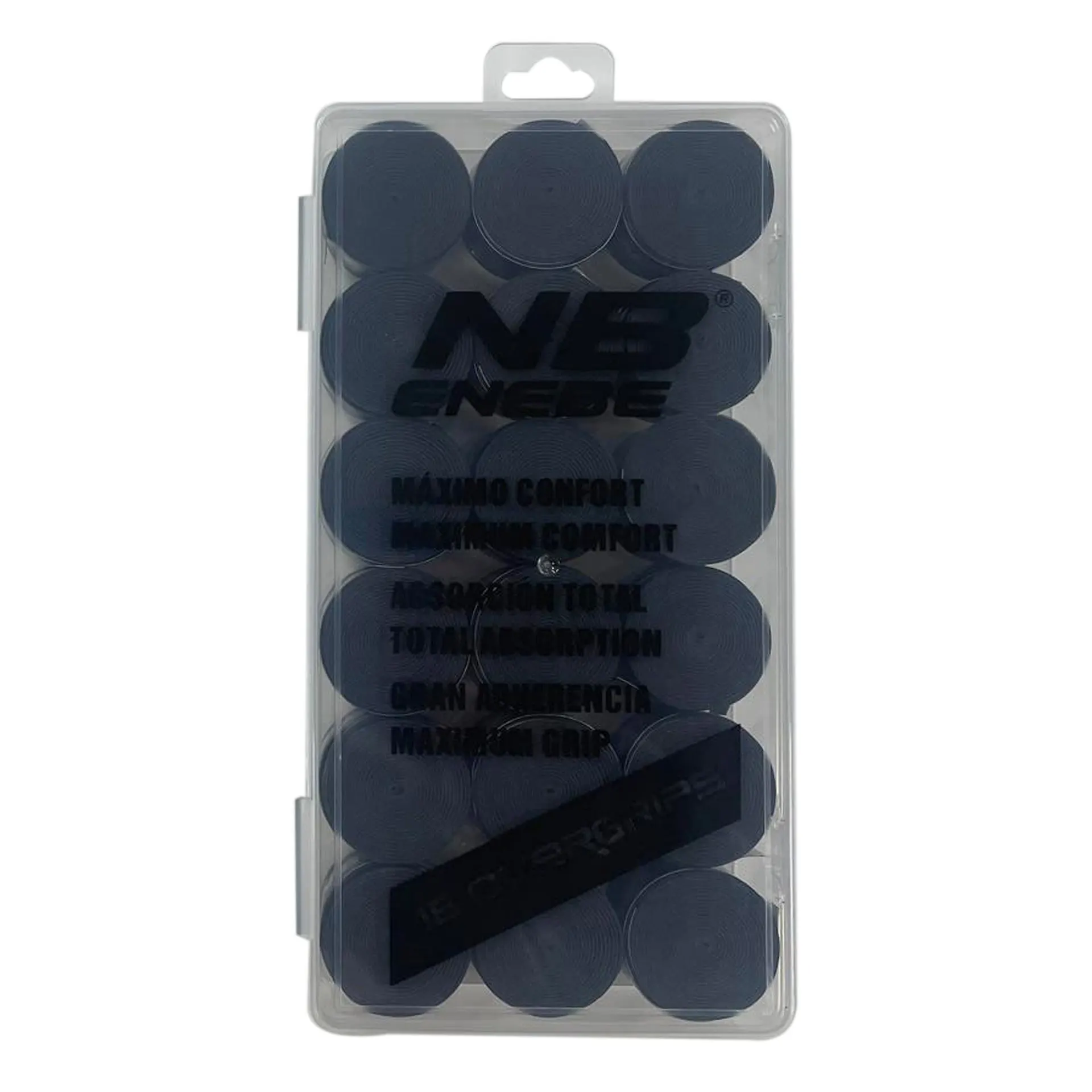 PACK DE 18 OVERGRIPS LISOS ENEBE