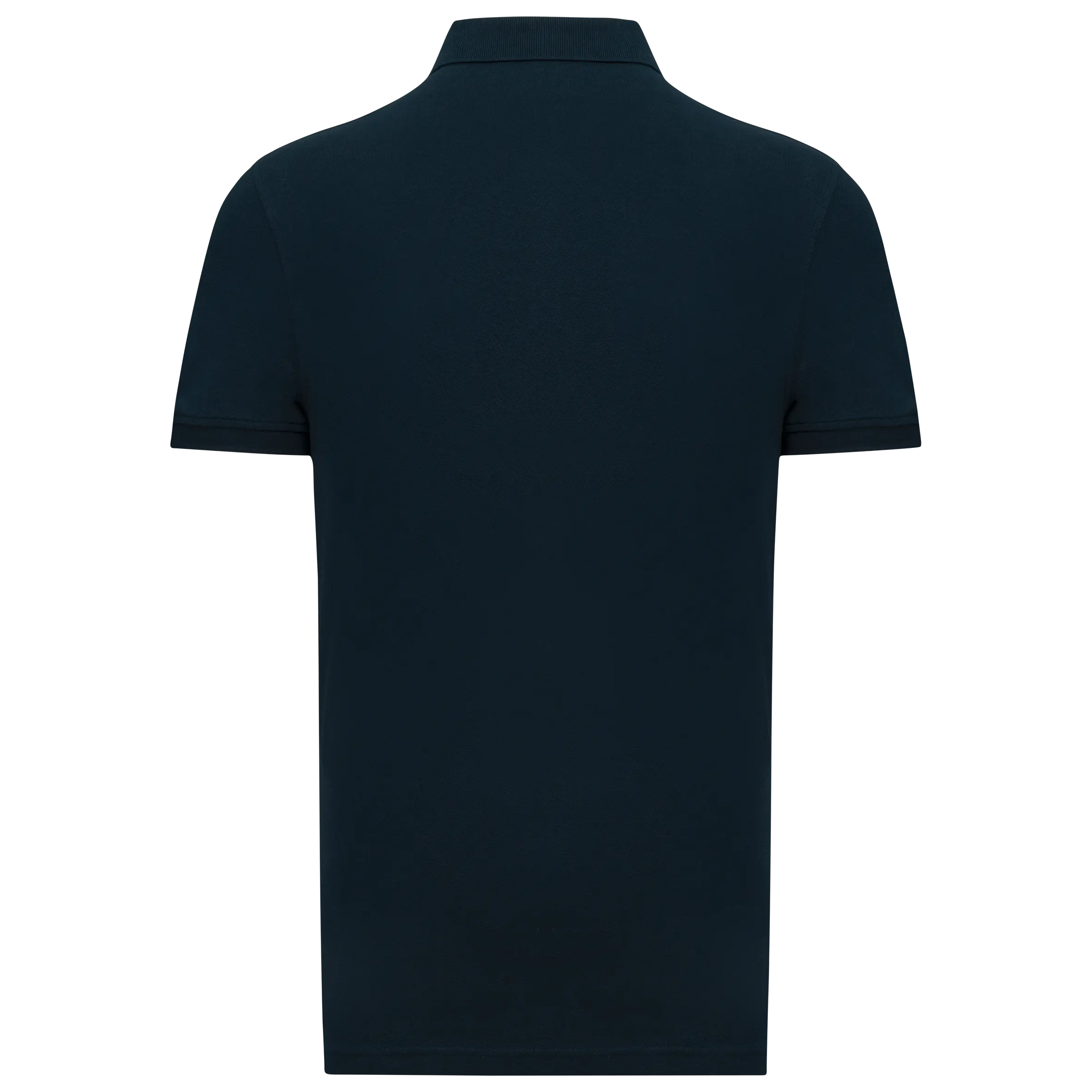 Polo de punto piqué manga corta hombre