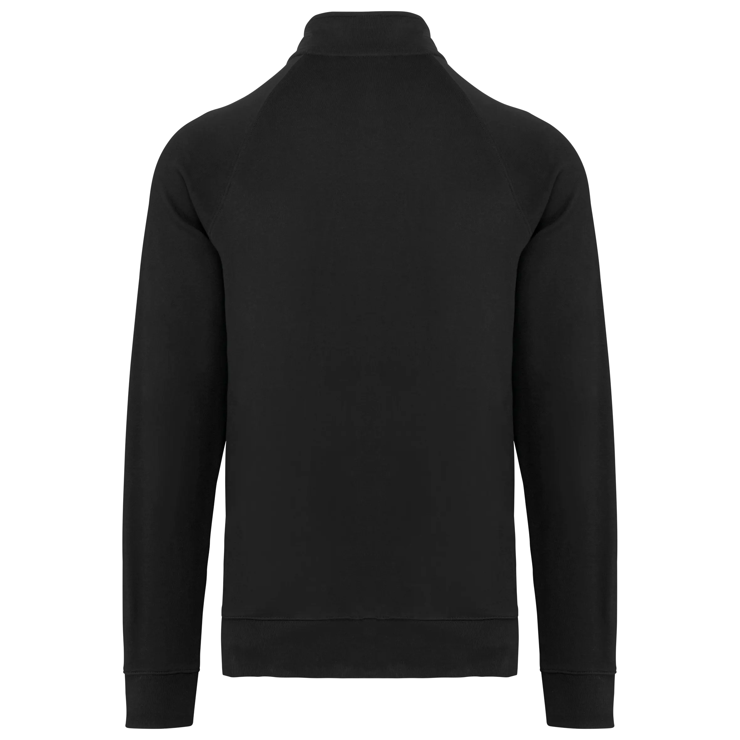 Chaqueta de felpa de algodón mangas raglán unisex