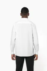 Camisa de popelina de polialgodón de fácil cuidado para hombre