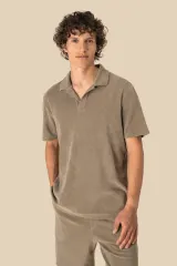 Polo ecorresponsable de rizo hombre