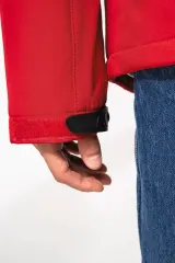 Parka softshell acolchada con capucha hombre
