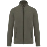 Chaqueta micropolar con cremallera mujer