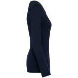 Camiseta Supima® cuello de pico manga larga mujer