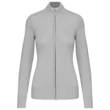 Chaqueta de punto con cremallera mujer