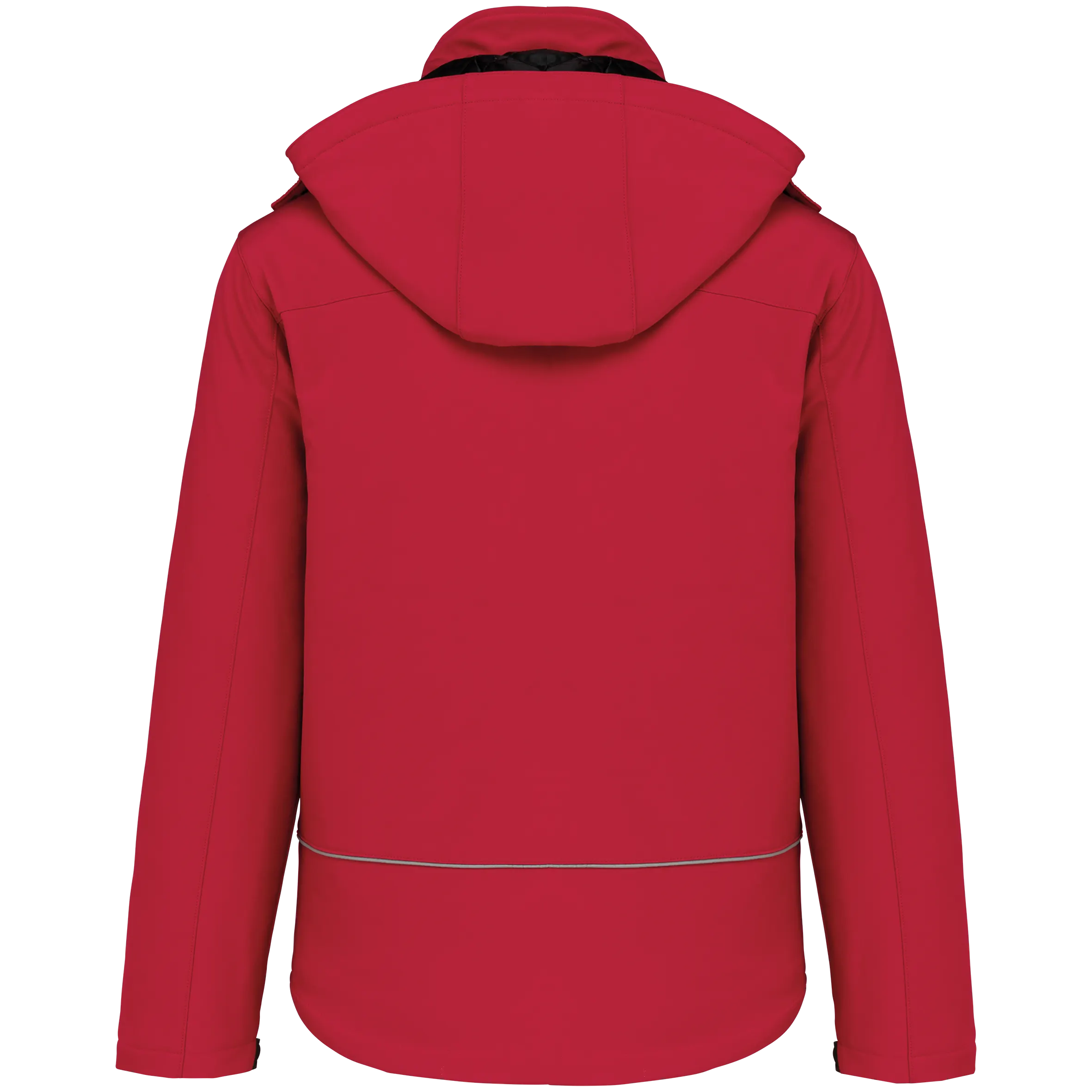 Parka softshell acolchada con capucha hombre