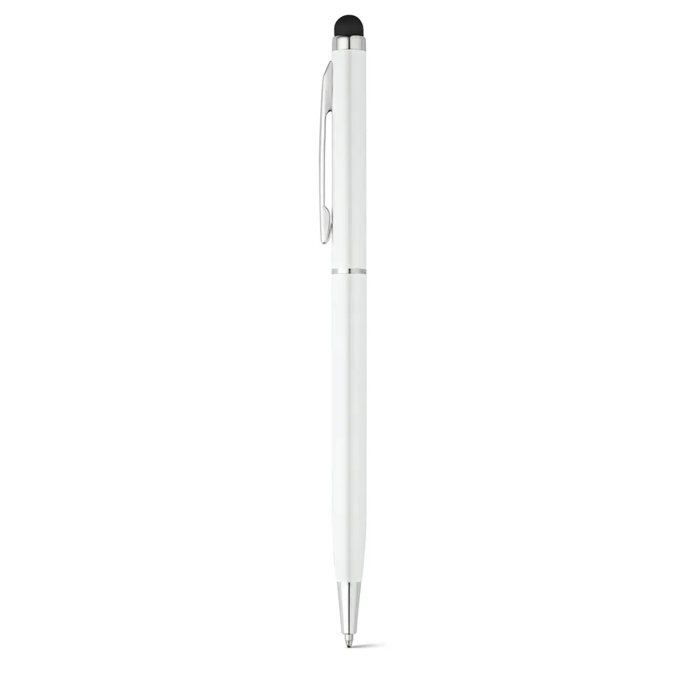 ZOE BK. Bolígrafo de aluminio con punta táctil