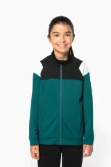 Chaqueta de chándal con cremallera infantil