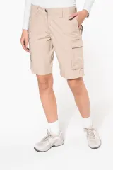 Bermuda ligera multibolsillos para mujer