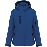 Parka softshell acolchada con capucha mujer