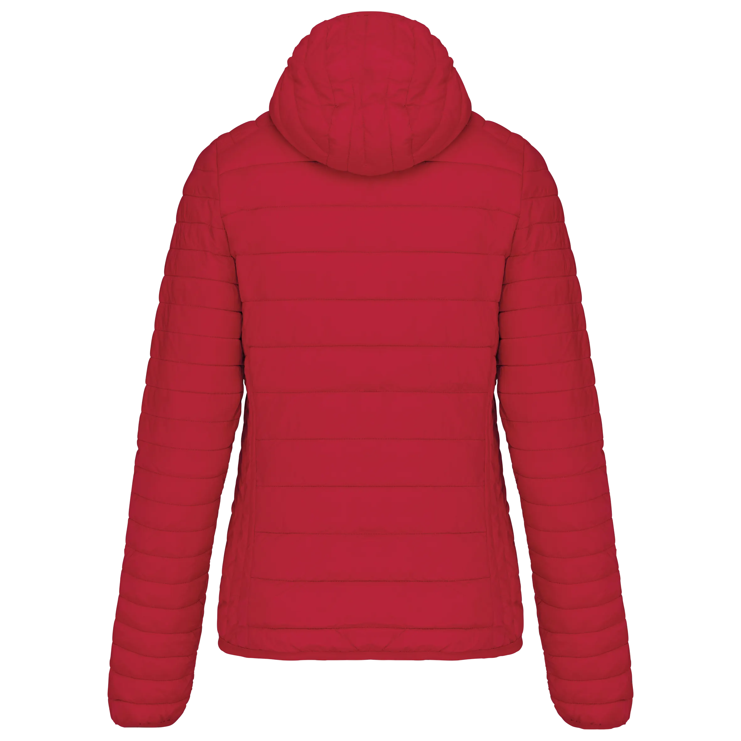 Chaqueta acolchada y ligera con capucha mujer