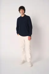 Polo punto piqué LSL hombre