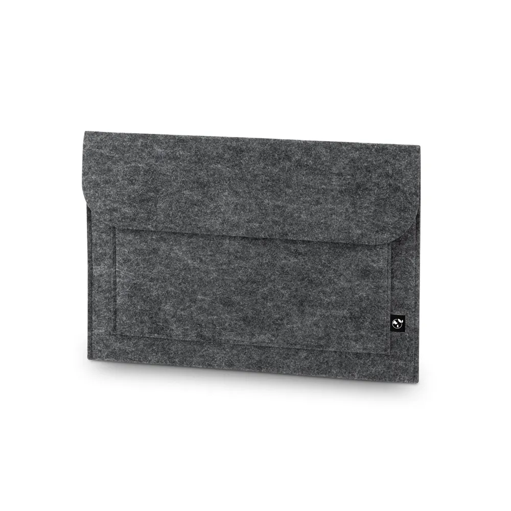 FELPY SLEEVE. Bolsa de fieltro reciclado (100% rPET) para portátil