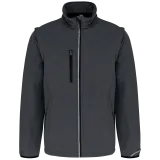 Chaqueta softshell con mangas amovibles unisex