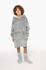 Poncho tipo manta infantil