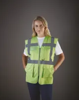 Chaleco multifunción de Alta Visibilidad