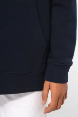 Sudadera con capucha de forro contrastado infantil