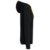 Sudadera capucha y cremallera contrastada
