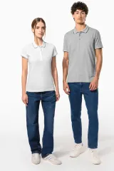 Polo de manga corta mujer