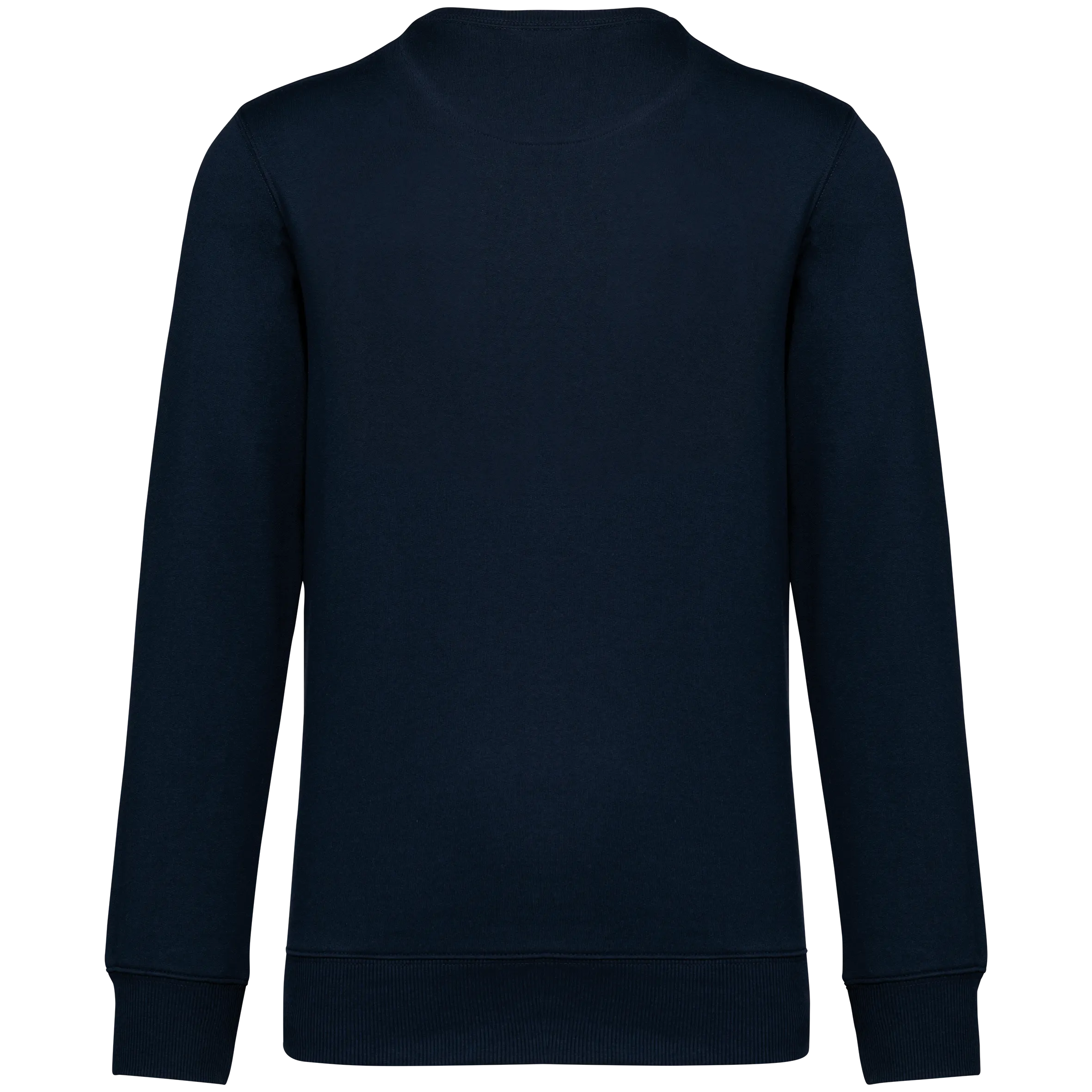 Sudadera ecorresponsable cuello redondo y hombros caídos French Terry unisex