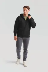 Sudadera Premium cremallera y capucha hombre (62-034-0)