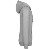 Sudadera ecorresponsable con cremallera y capucha unisex
