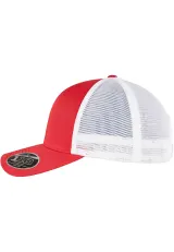 Gorra de rejilla bicolor