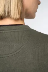 Sudadera ecorresponsable cuello redondo unisex