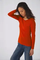 Camiseta orgánica Inspire manga larga mujer