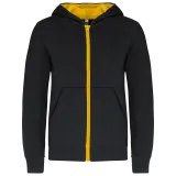 Sudadera capucha y cremallera niños