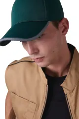 Gorra de 5 paneles de poliéster