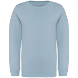 Sudadera ecorresponsable cuello redondo infantil