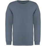 Sudadera ecorresponsable cuello redondo infantil
