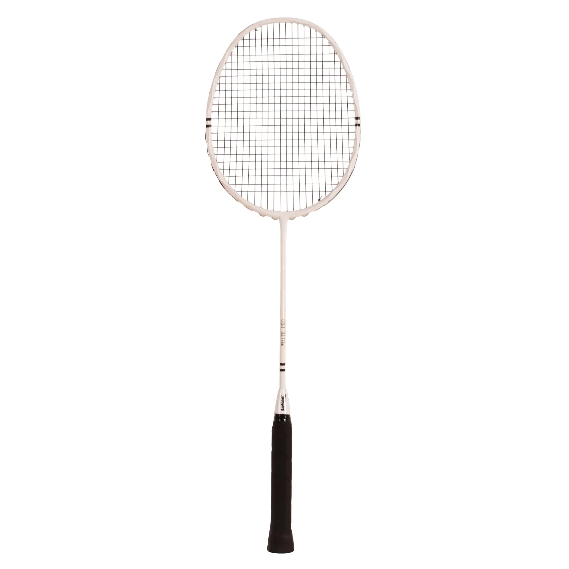 RAQUETA DE BÁDMINTON SOFTEE WHITE PRO CARBON