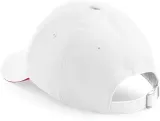White / Classic Red
