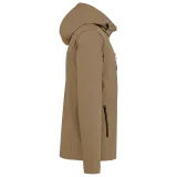 Chaquetas softshell 3 capas con capucha y mangas extraíbles unisex