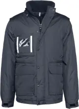 Parka workwear con mangas amovibles hombre