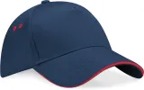 Gorra Ultimate - 5 paneles con sándwich contrastado