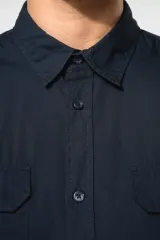 Camisa Safari manga larga hombre