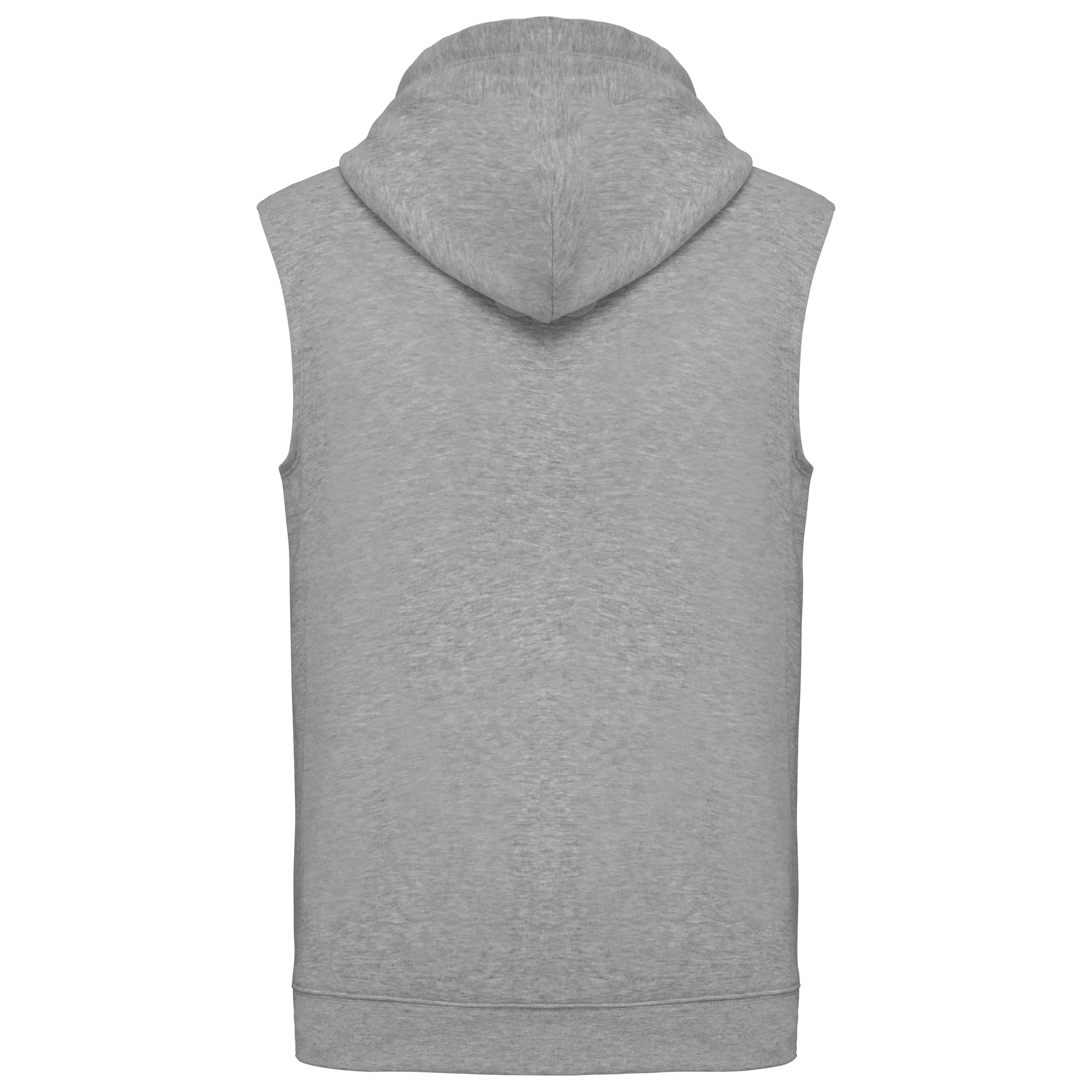 Sudadera con capucha sin mangas unisex