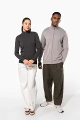 Chaqueta de punto con cremallera mujer