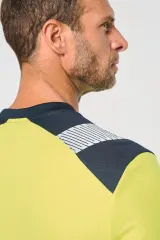 Camiseta de seguridad reciclada cuello redondo manga larga unisex