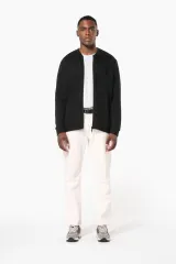 Chaqueta de felpa con cremallera