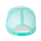 White / Pastel Cyan